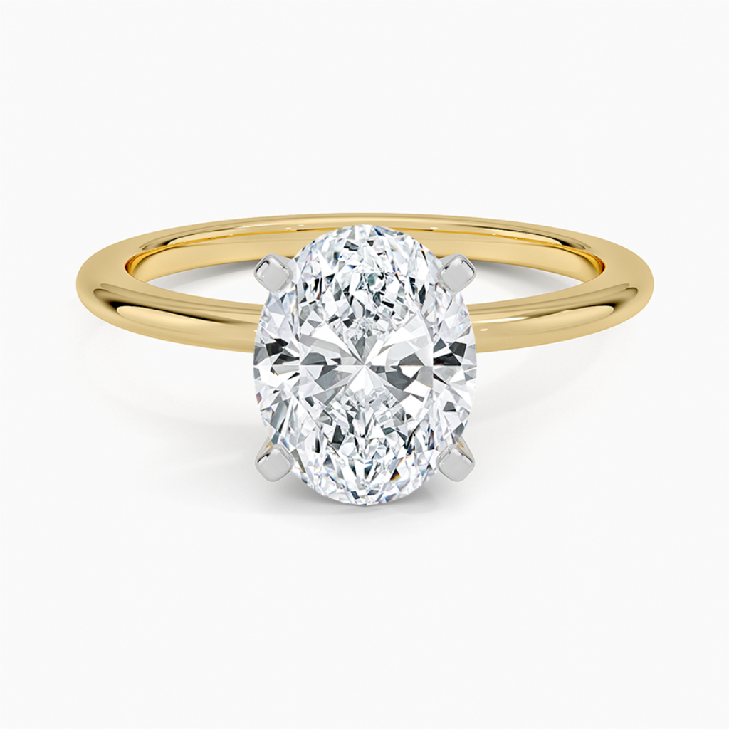 DDRG33 - Four-Prong Comfort Fit 1.5mm Engagement Ring
