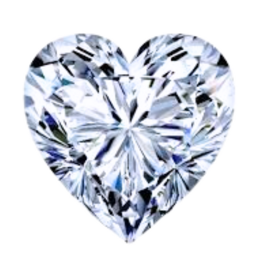 DHT1 - X-94-397 Heart Diamond IGI Lab- Grown  3.4 Carat