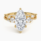 DDRG4 - Willow Three Stone Diamond Engagement Ring