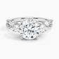 DDRG4 - Willow Three Stone Diamond Engagement Ring