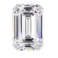 DE182 - X-110-066 Emerald Diamond IGI Lab - Grown  2.09 Carat